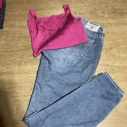 Tank Top And Jeans Combo