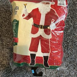 Children's  Santa Suit Christmas Child Santa Claus Kids