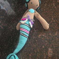 Large Handmade Mermaid Doll