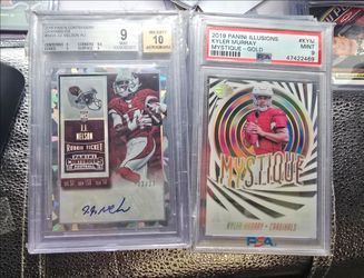 23 Graded Sports Card Slab Lot Desmond Ridder Jersey Match Kyler Murray Tiger Woods trade