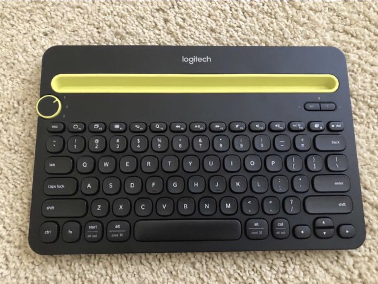 Logitech Bluetooth Multi-Device Keyboard K480 for Computers. Tablets and Smartphones