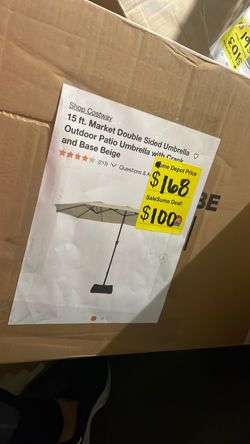SaleSumo Costway umbrella