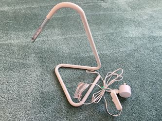Preowned Ikea Harte LED Adjustable Desk Lamp USB Plug Flexible Gooseneck White Modern