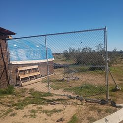 15ftx8ft chain link gate
