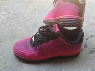 Like new rare Hot Pink **Nike LunarForce 1's, VTmesh** Hard to find color!!-sz 6.5y