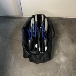 Elite Care Folding Manual Wheelchair 