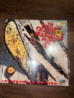 Texas chainsaw massacre 2 twoVintage laser disk