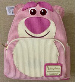 NEW Disney Loungefly Lotso Strawberry Scented Backpack w/ Tags