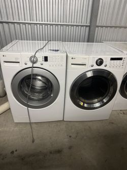 Lg Washer & Electric Dryer Set ⚡️⚡️