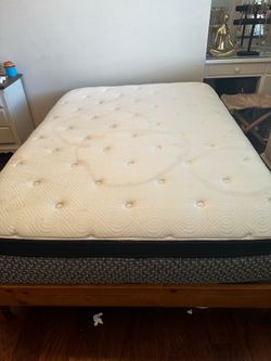 Comfortable queen size mattress in good condition!