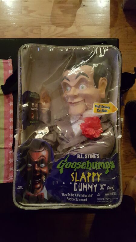 Goosebumps slappy dummy ventriloquist doll