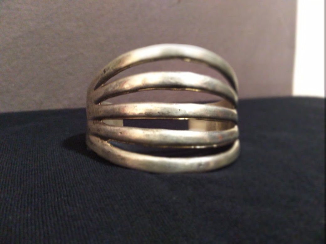 Sterling Silver Vintage Cuff Bracelet *Tested 925