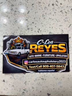 Custom foreign & domestic auto upholstery