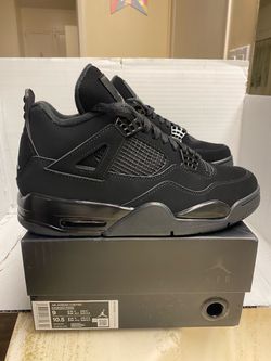 Nike Jordan 4 Black Cat 2020 Size 9
