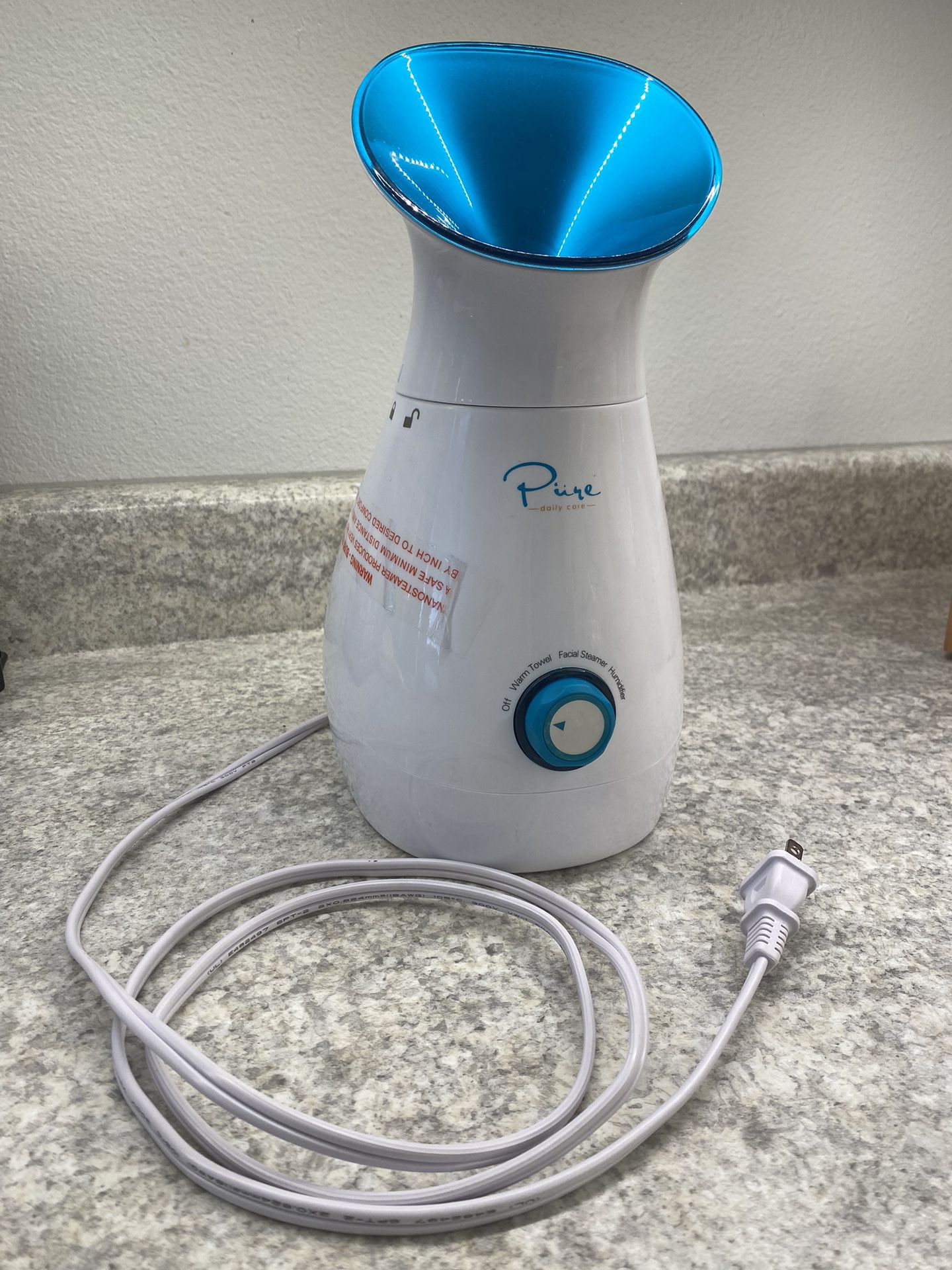 Pure Facial Steamer, Humidifier And Towel Warmer