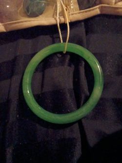 Jade bangle