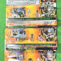 Micro Machines TERMINATOR 2 Judgment Day Collections 1, 2, and 3 - Figures & Vehicles NEW