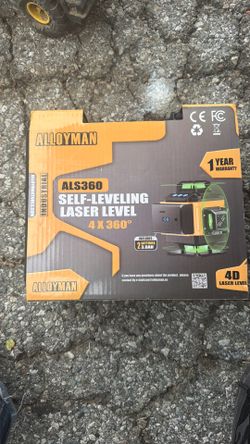 Self leveling laser