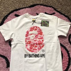 Pink Camo BAPE Tshirt