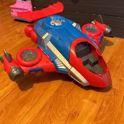 Spider-Man Airplane
