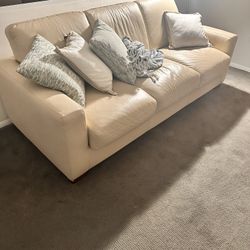 Natuzzi Editions Leather Queen Sleeper Sofa