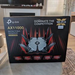 TP-Link AX11000 Tri-Band Router Wi-Fi 6