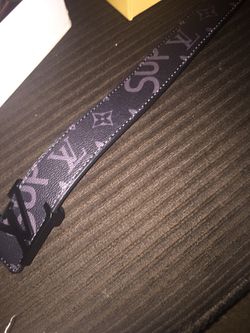 LV x supreme belt $100