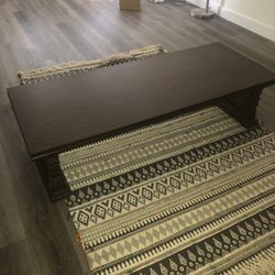 Dark Brown Coffee Table
