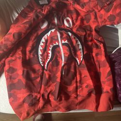 2XL Bape Pull Over Sweater (no Hood)