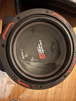 Cerwin Vega Subwoofer Car Speaker 