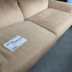 Convertible Sleeper Sofa Tan with Mattress #220