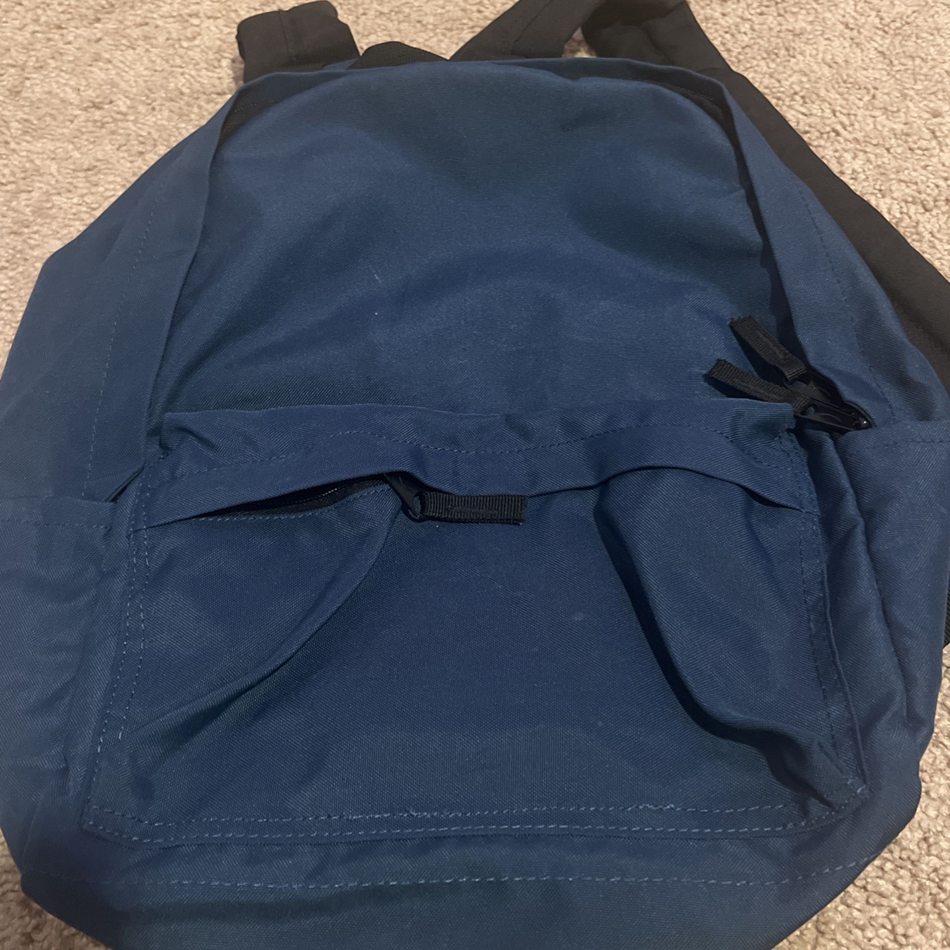 Blue Amazon Basics Backpack
