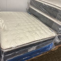 Full Size Brand New Mattress Pillow Top 