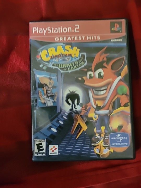 Crash Banicoot The Wrath of Cortex (Sony PlayStation 2 , 2002) PS2 Complete Grea