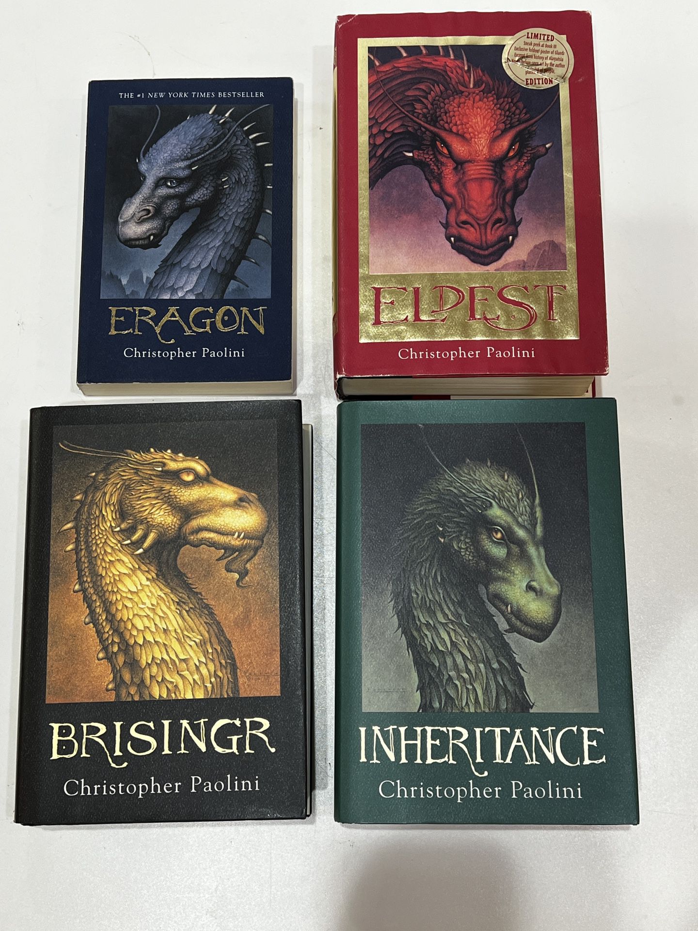 Eragon Series (Inheritance Saga) Books 1-4