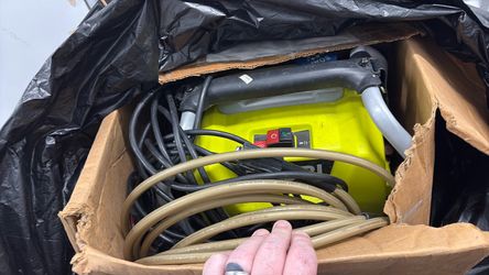 Pressure washer.