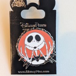 Jack Skellington Disney Trading Pin For Halloween 