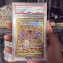 Pokemon Charizard Ex Hyper Rare #228 PSA 10