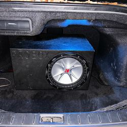 Kicker CVR 12” Subwoofer + 2500W Amp | Complete Audio Car System