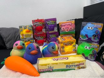 Smushmart/squishy/squeeezy/ butter , ducks