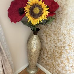 Pier 1 Flowers With Vase