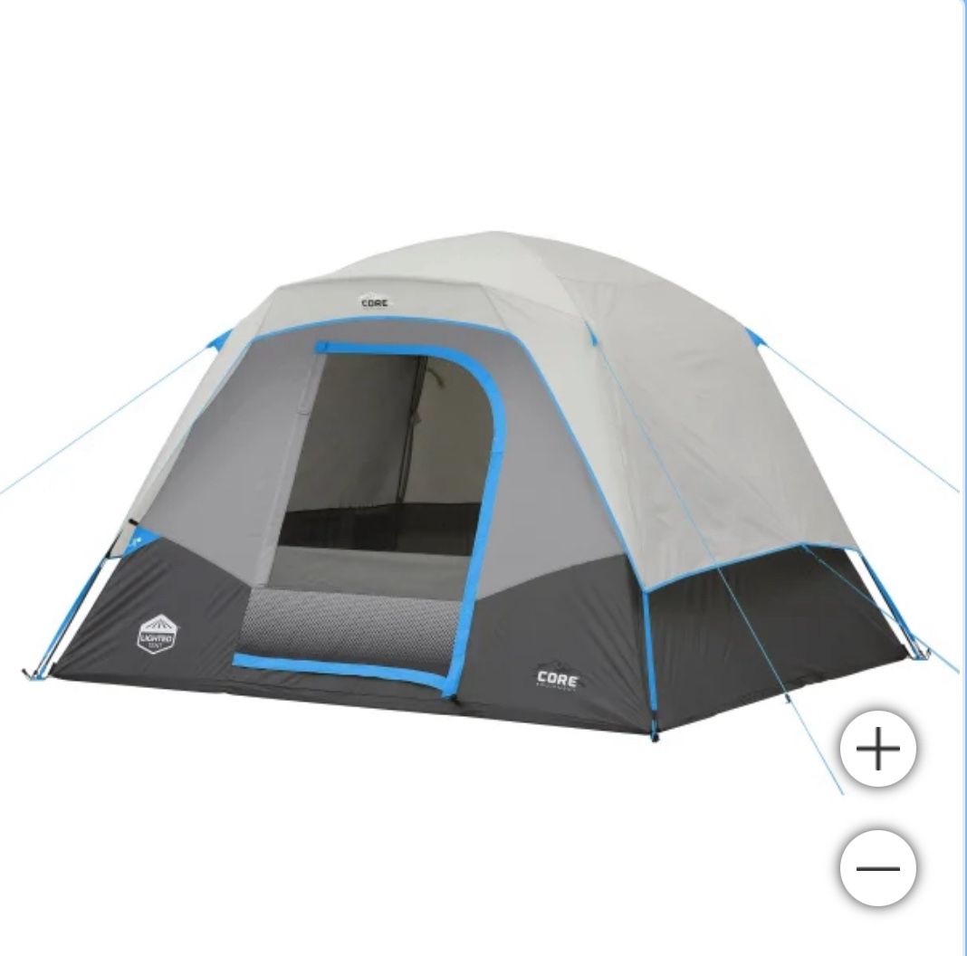 CORE 6-person Lighted Dome Tent