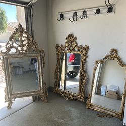 3 Decorative Mirrors 