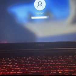 Msi Gaming Laptop 