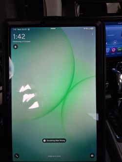 Android Tablet with 5G in Black Case