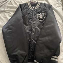 Vintage 1980’s Xl Raiders Bomber Jacket 