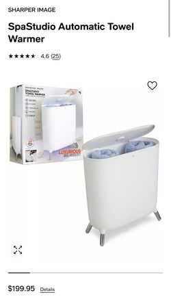Brand New Sharper Image SpaStudio Towel Warmer for Sale in Los Angeles, CA  - OfferUp