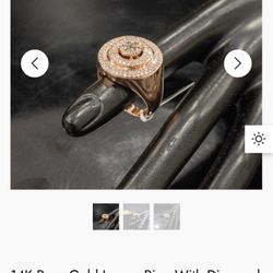 14 K Natural Diamonds