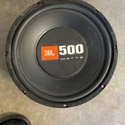 JBL 10” 500 Watt Subwoofer