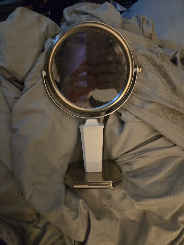 Double Sided Vanity Mirror